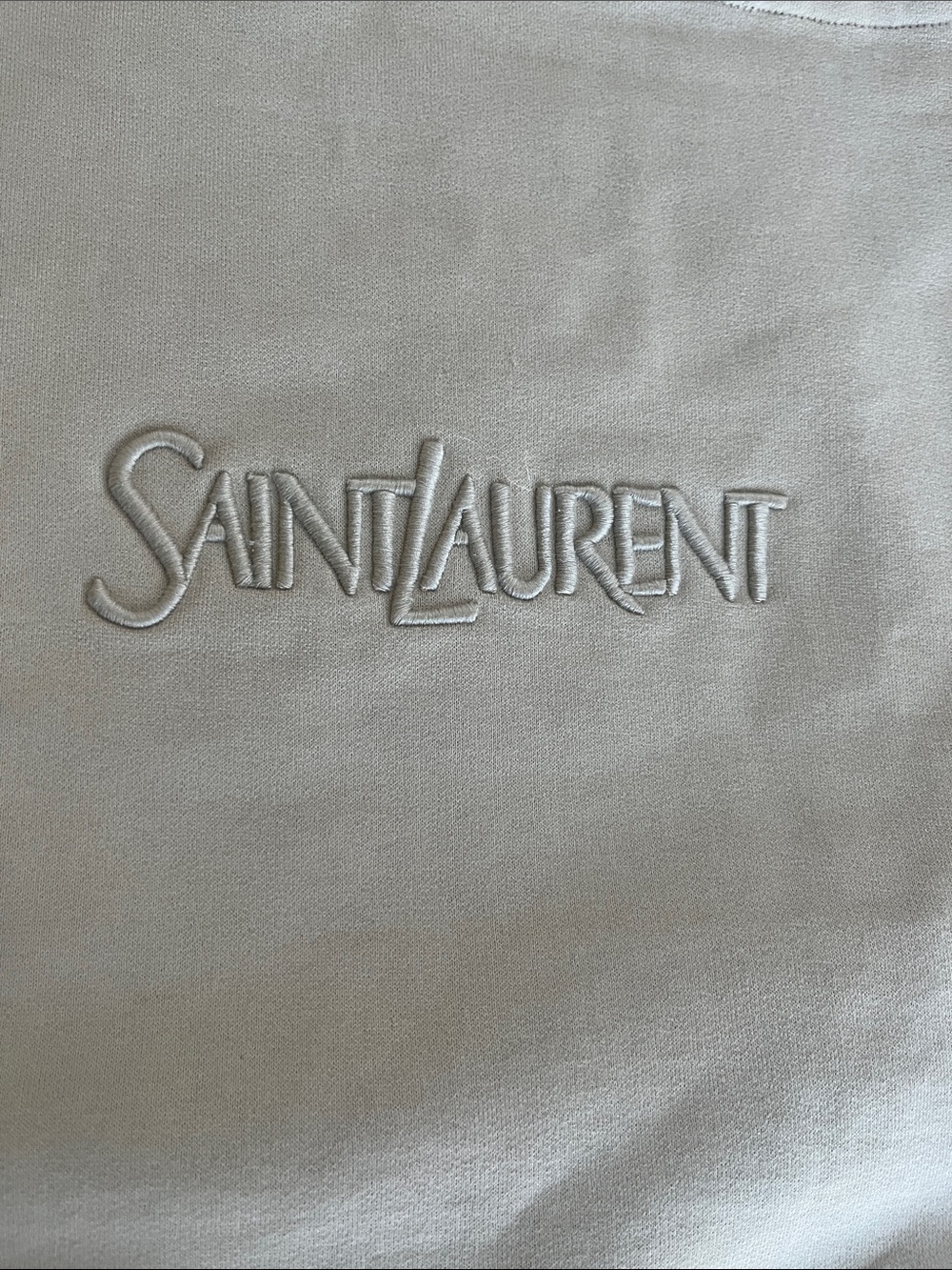 Saint Laurent Fleece Tote Bag - Picture 10 of 12